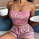 2 piece set women sleepwear